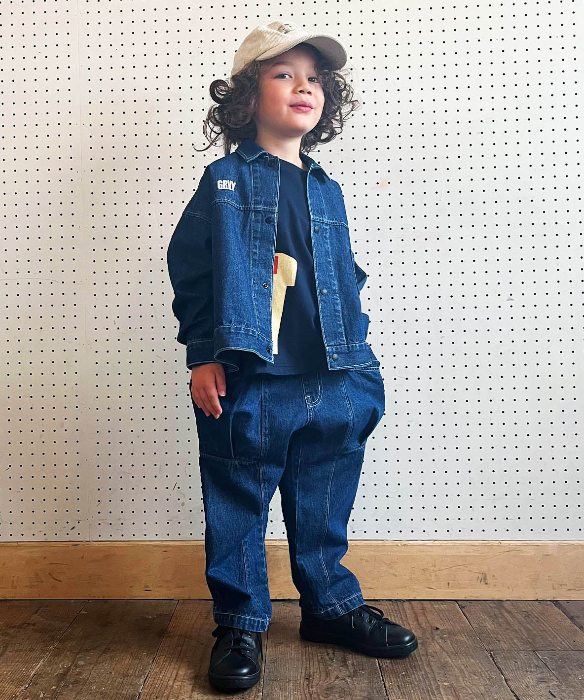 8oz Denim GRVY Side Pocket Pants
