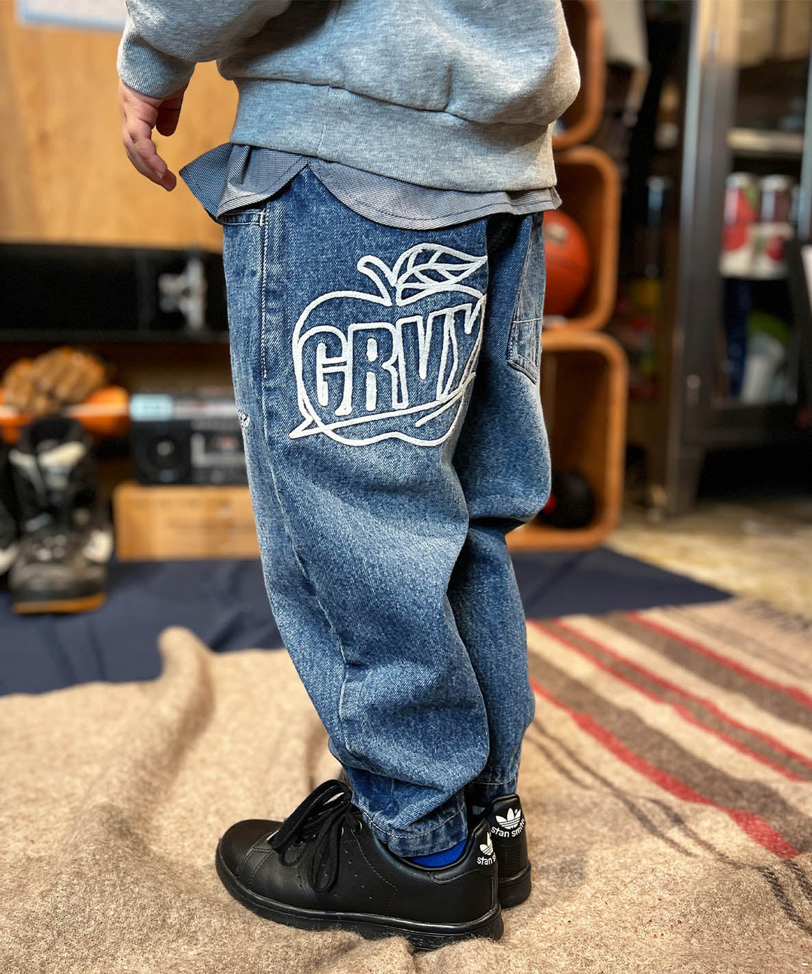 Uneven Denim APPLE Cocoon Pants