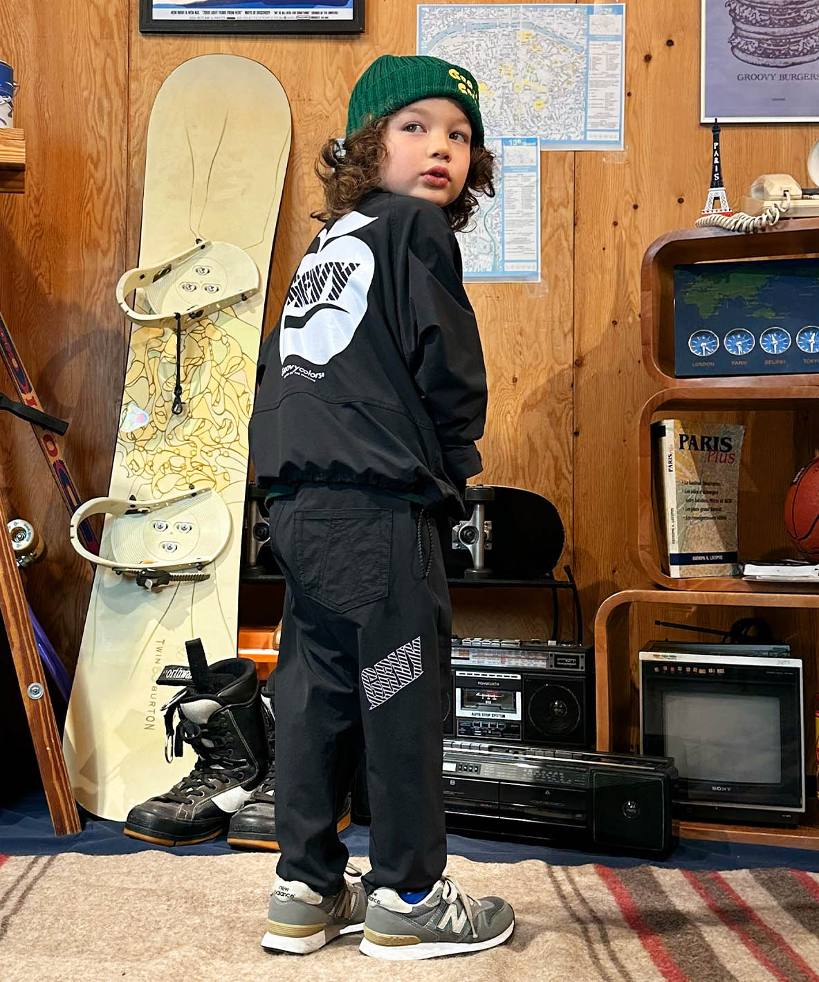 Nylon 4Way Light Cloth TWIST Pants