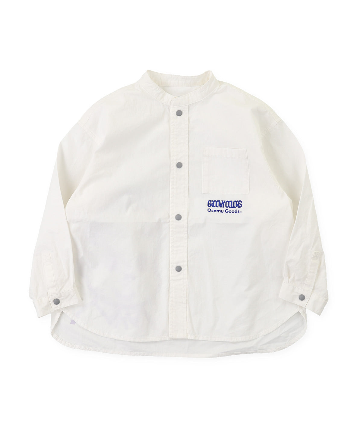 OSAMU GOODS Band Collar Big Shirt