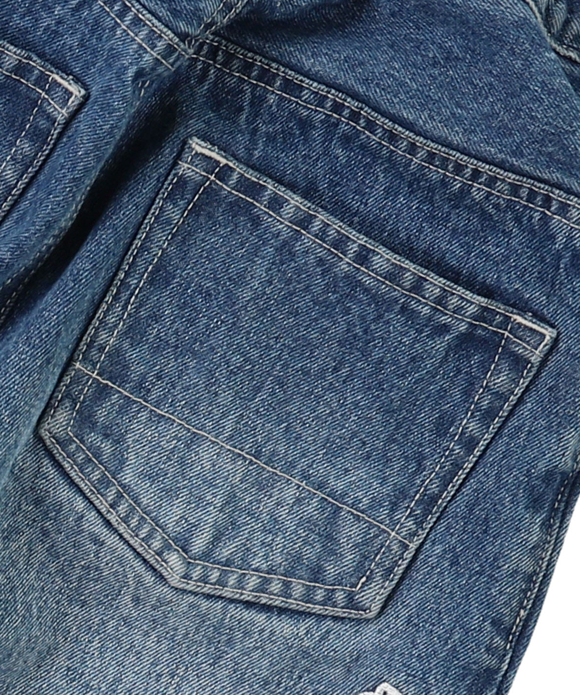 OSAMU GOODS Uneven Denim Balloon Long Pants