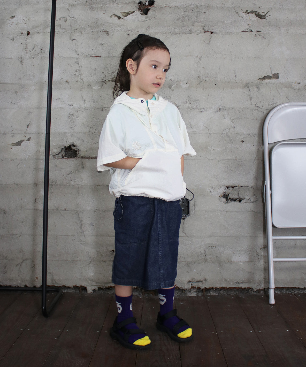 Nylon Taffeta Anorak Hoodie