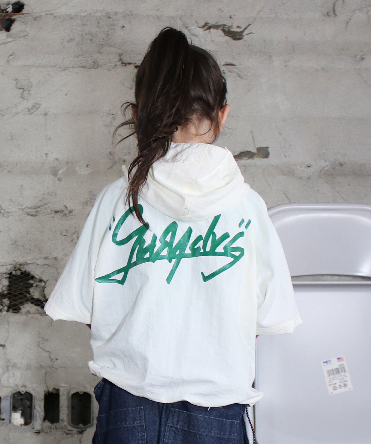 Nylon Taffeta Anorak Hoodie