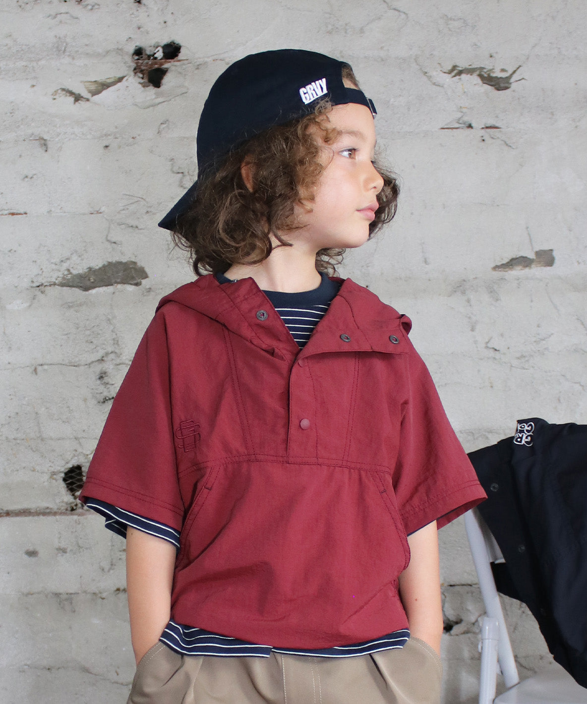 Nylon Taffeta Anorak Hoodie