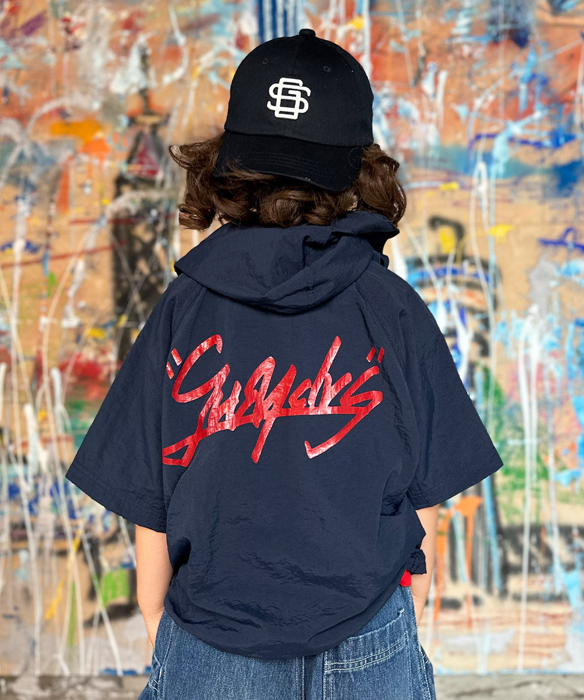 Nylon Taffeta Anorak Hoodie