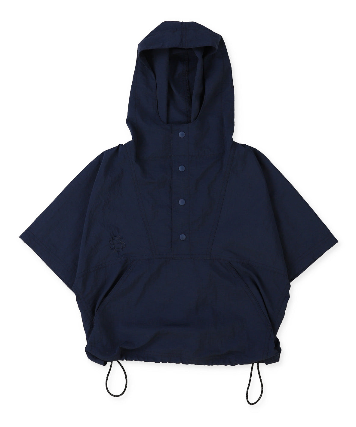 Nylon Taffeta Anorak Hoodie