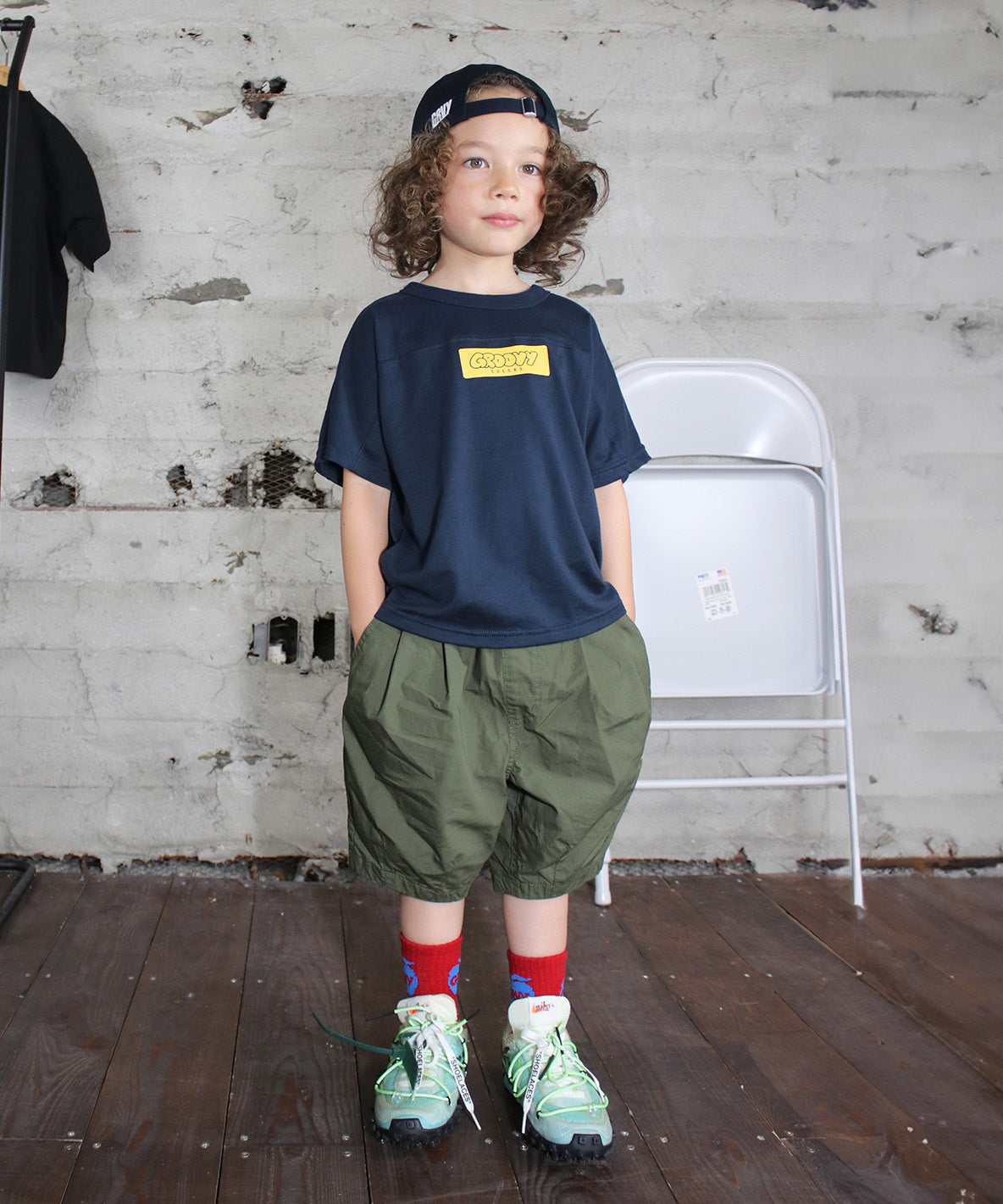 GROOVY COLORS Football Tee