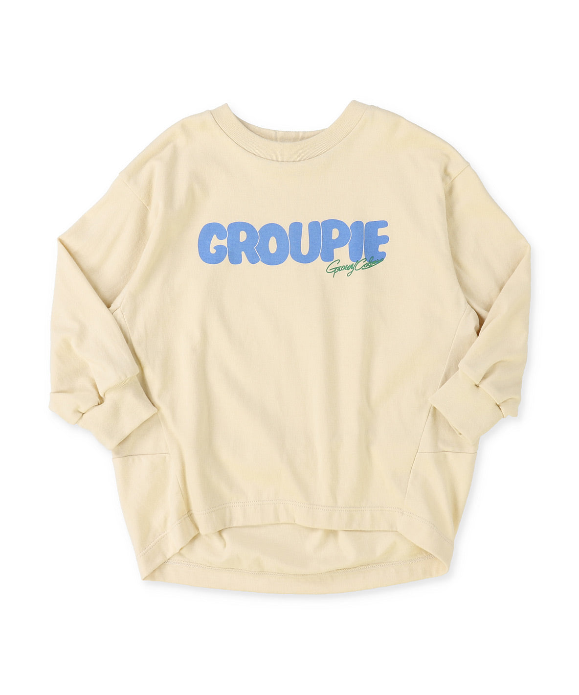 Cocoon Silhouette Long Sleeve Tee