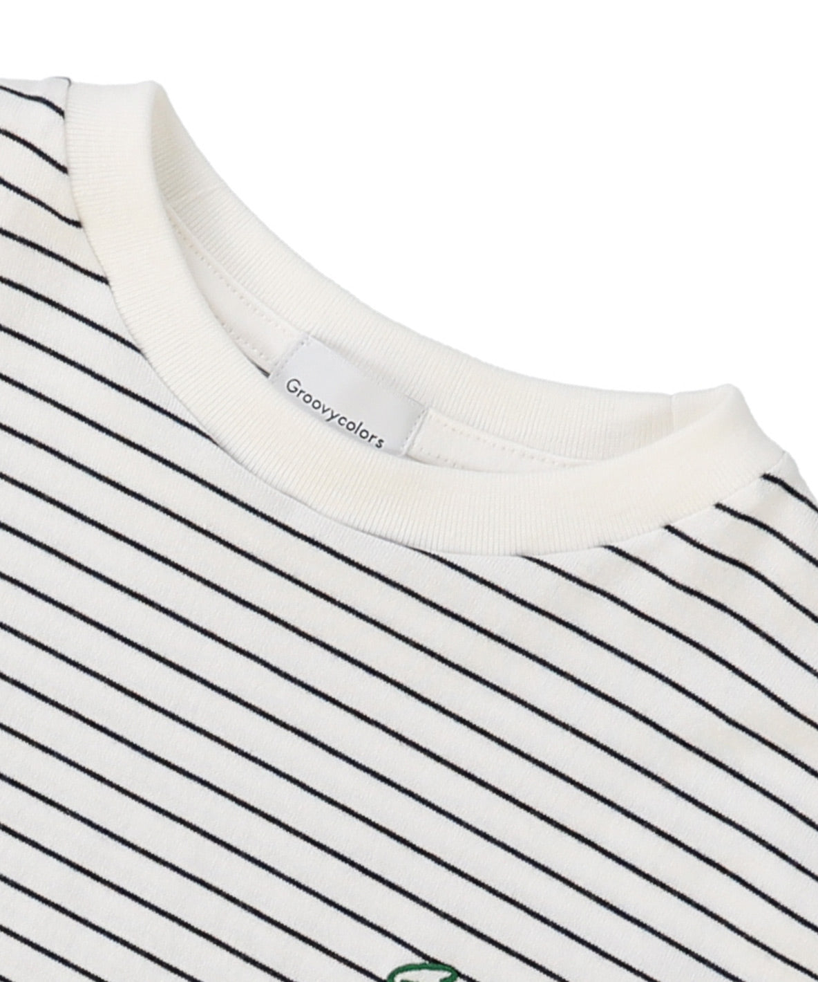 Striped and Tent-sleeve Tee