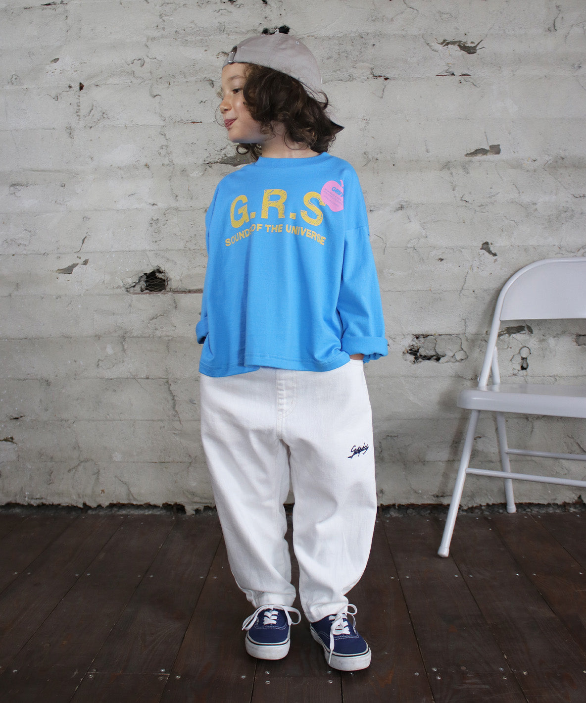 Uneven Denim HAMBURGER Paint Cocoon Pants