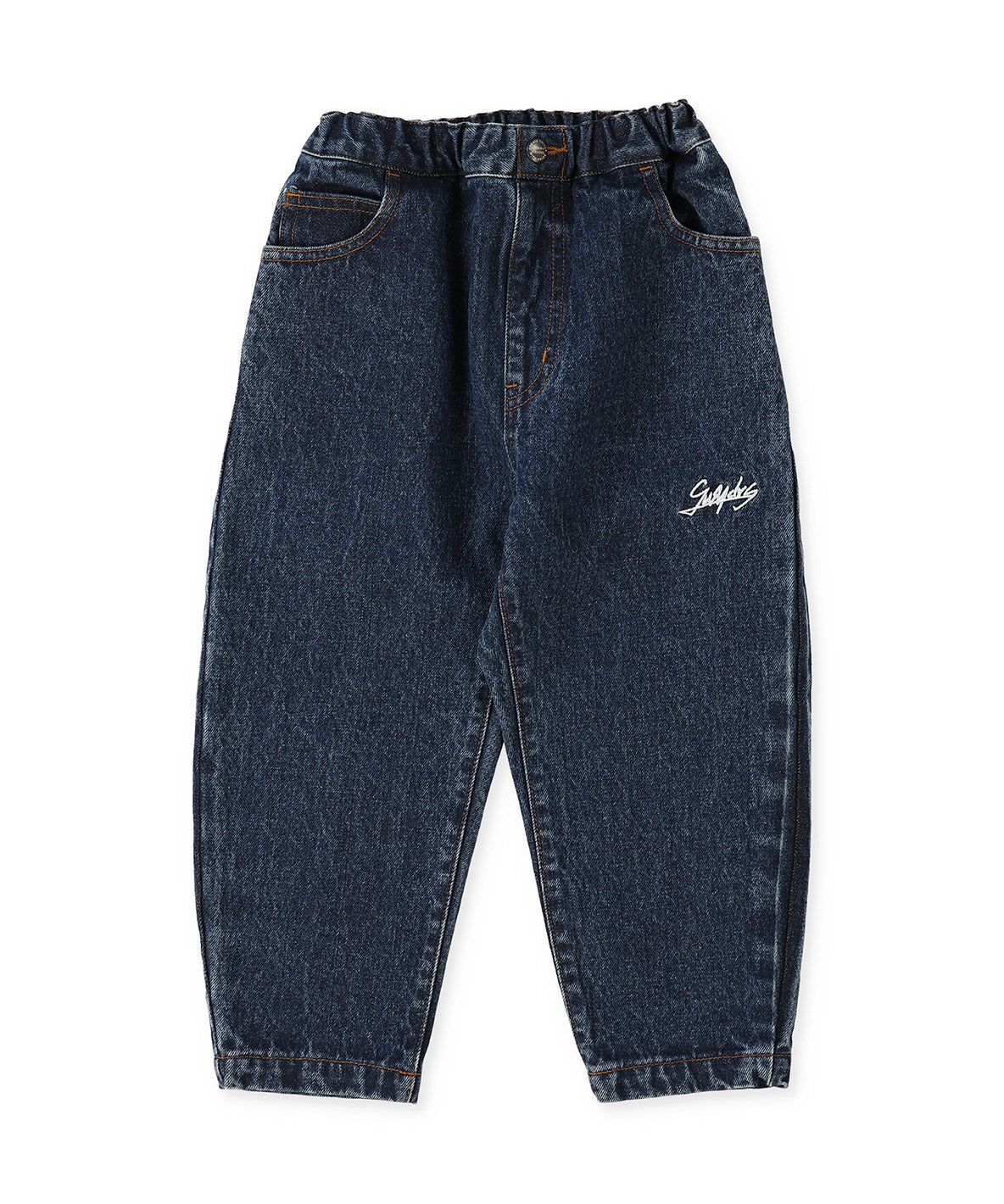 Uneven Denim HAMBURGER Paint Cocoon Pants