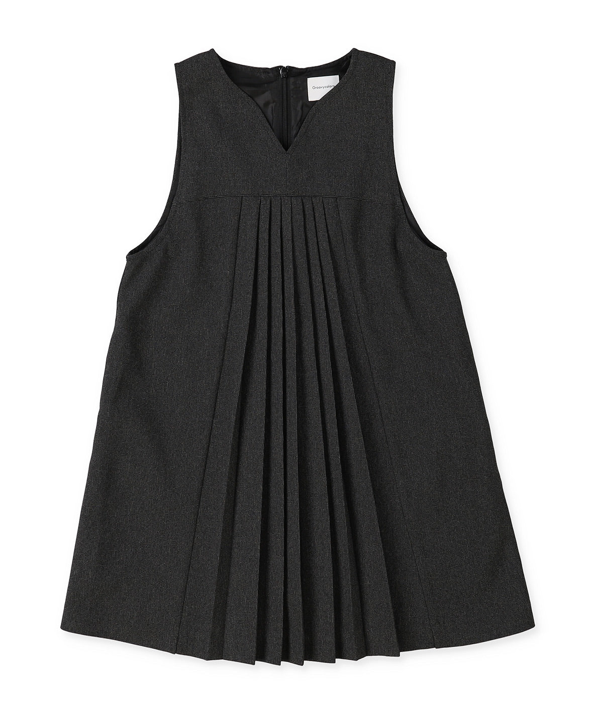 LANATEC Twill Pleat Front Dress