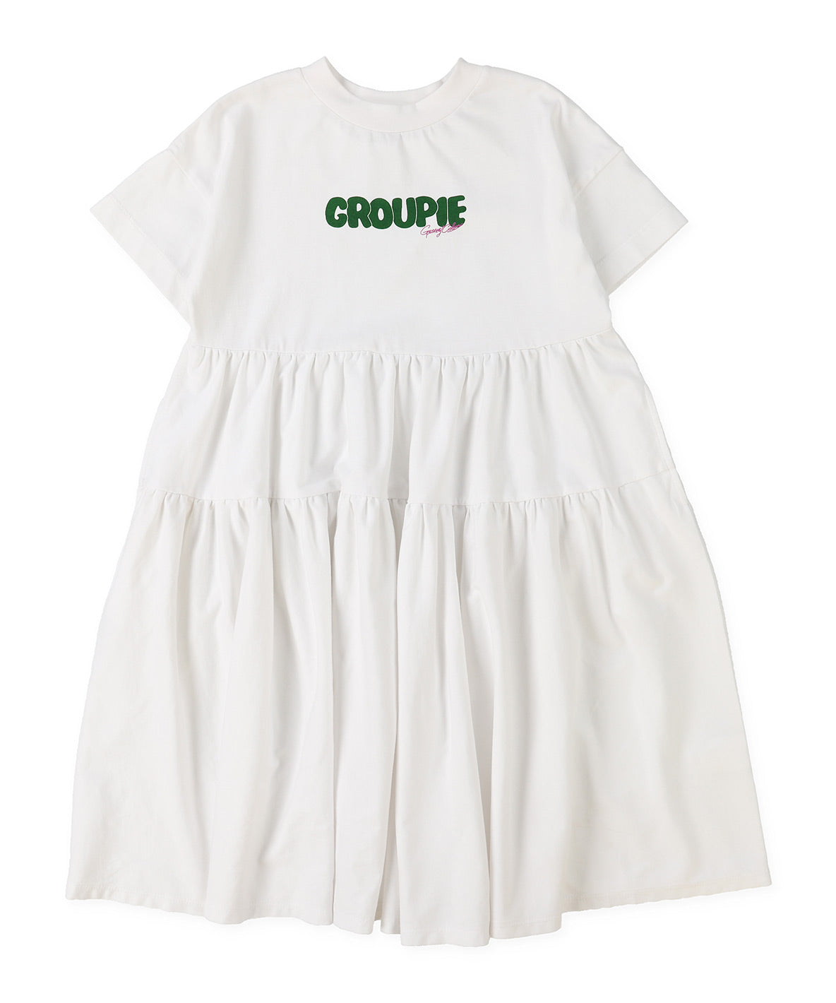 Cotton Jersey Tiered Dress