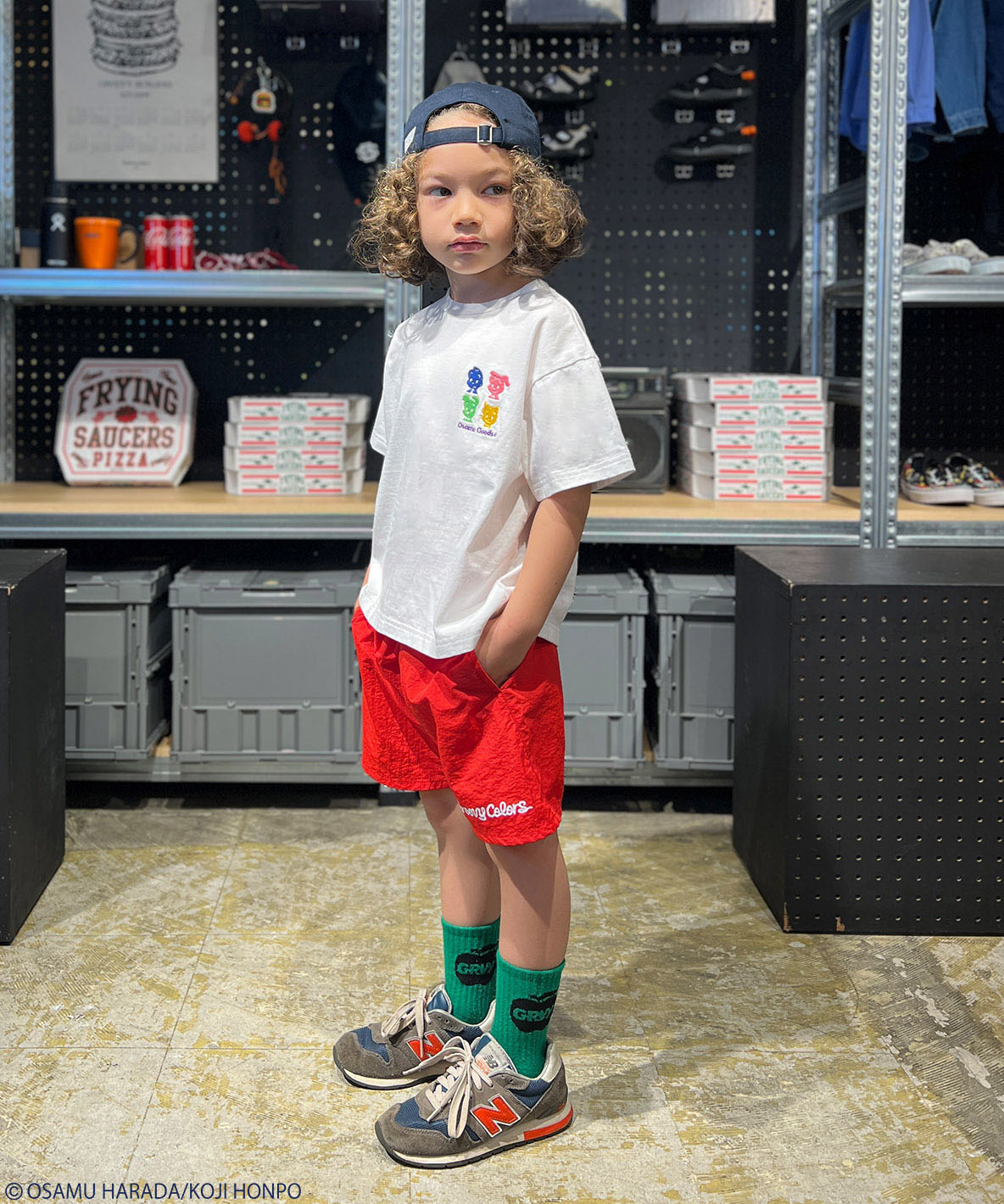 OSAMU GOODS Nylon Taffeta Shorts