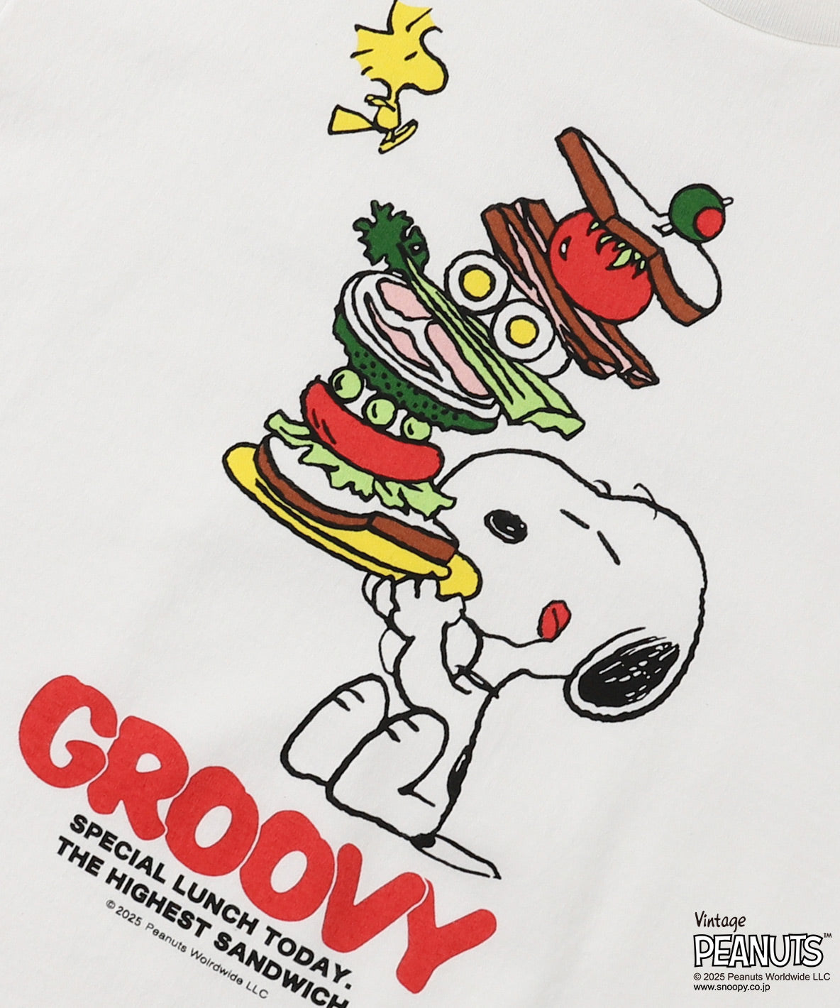 SNOOPY SANDWICH Tee