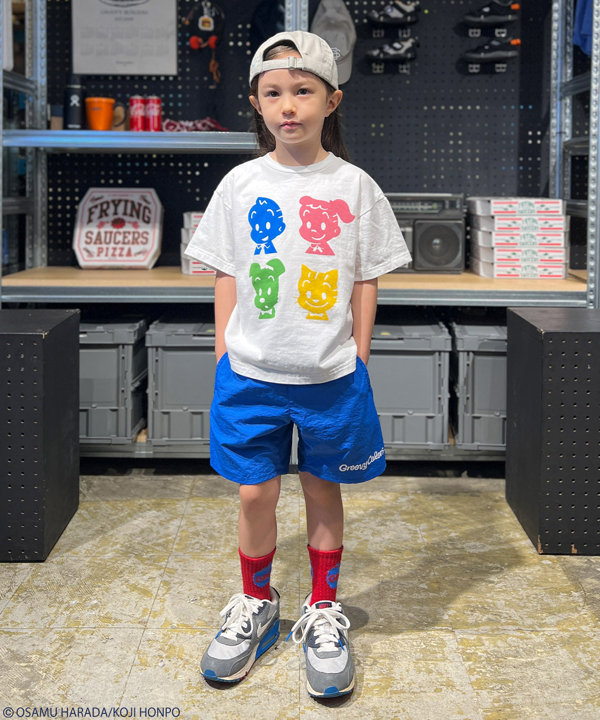 OSAMU GOODS Nylon Taffeta Shorts