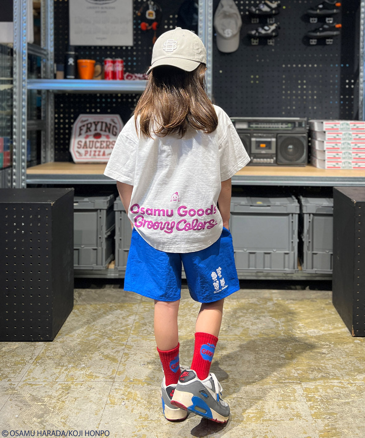 OSAMU GOODS Nylon Taffeta Shorts