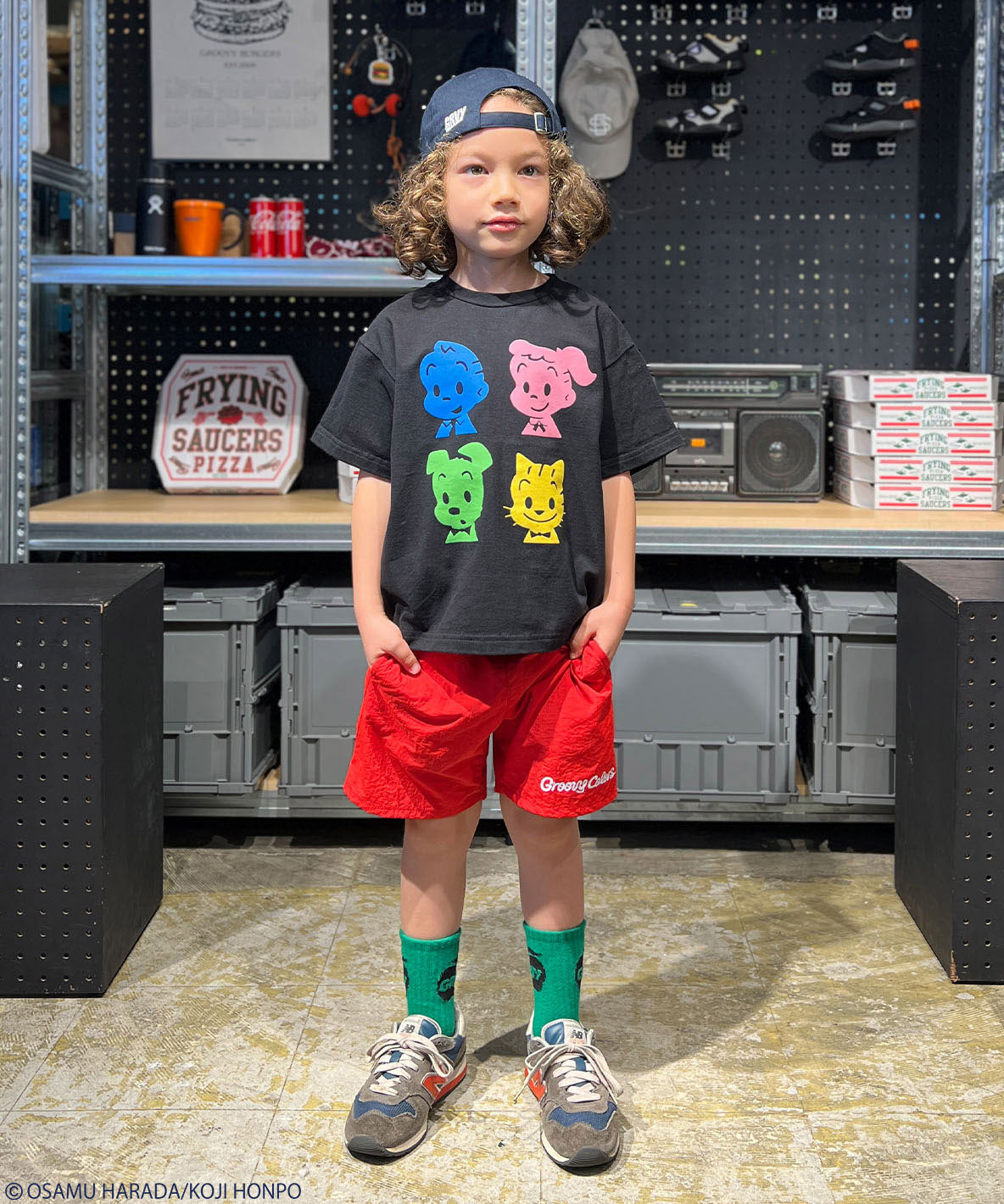 OSAMU GOODS Nylon Taffeta Shorts