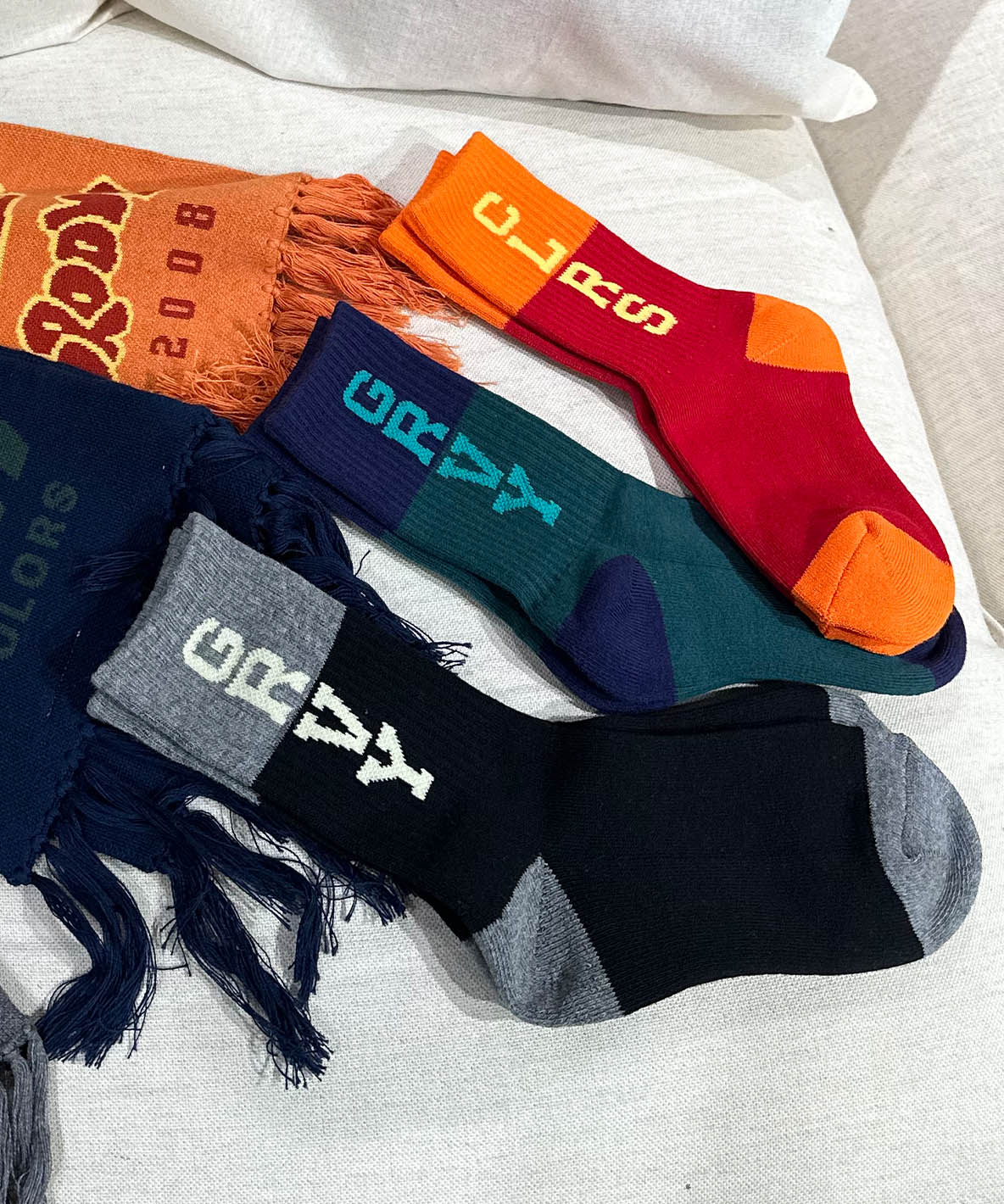 GRVY CLRS 2Tone Socks