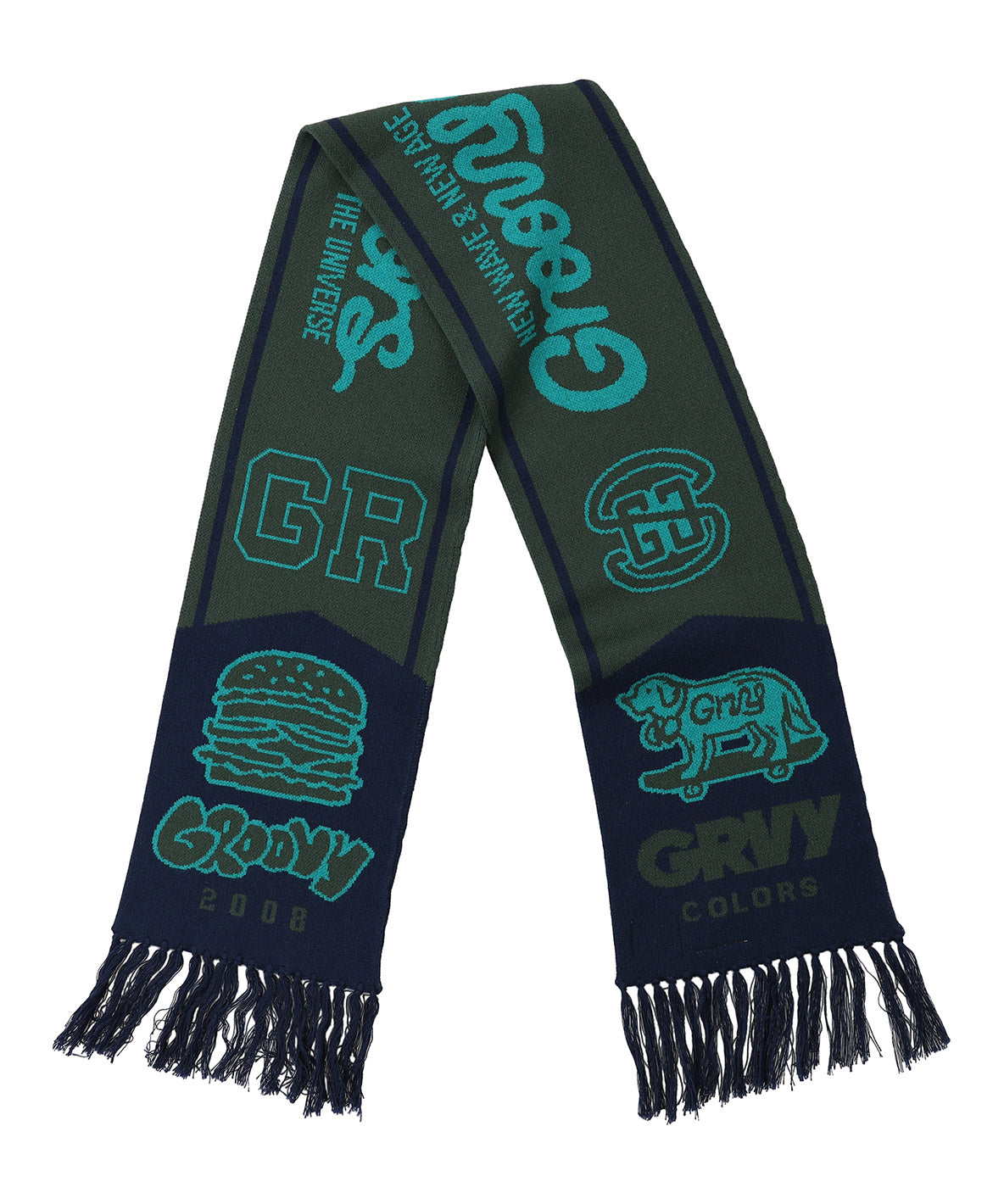 GROOVY Football Scarf – FITH ONLINE STORE