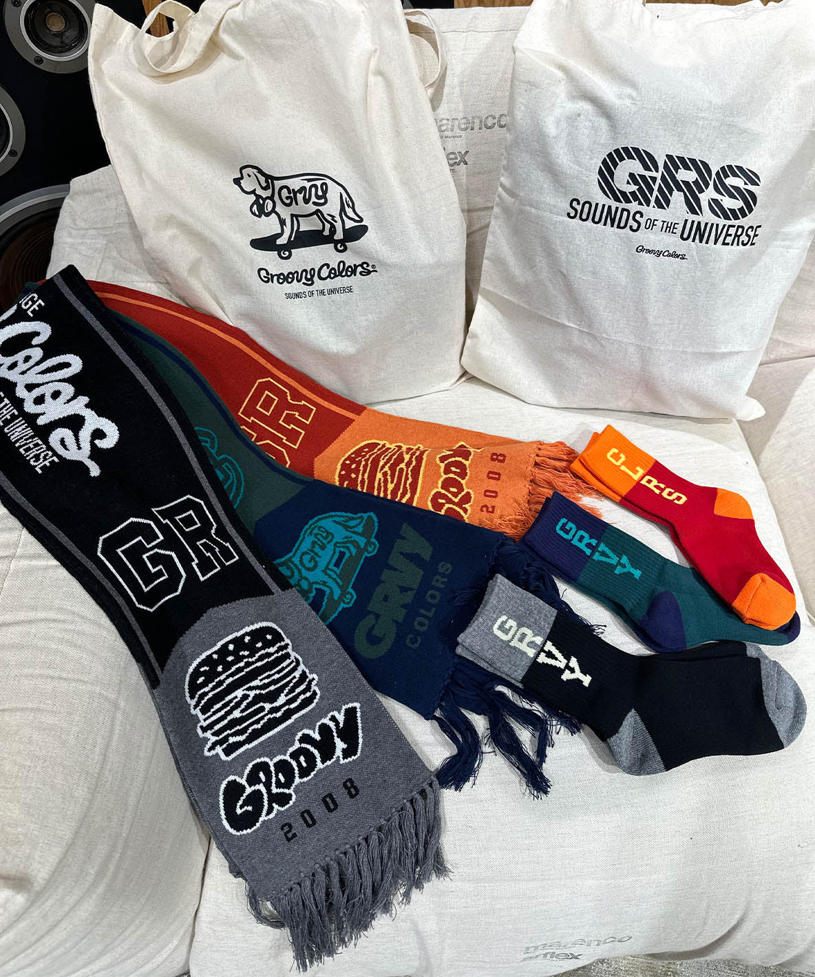 GROOVY Football Scarf
