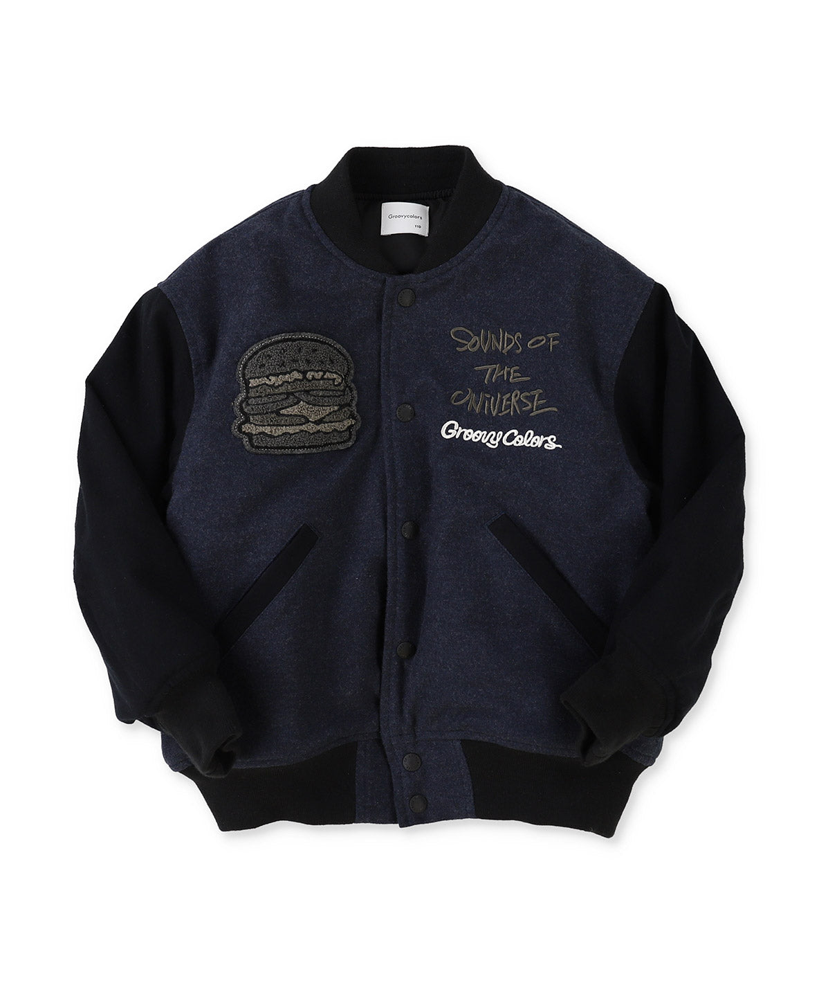 ジャケット・ブルゾン Groovycolors Quilted GRVCS Jacket 140 GROOVY COLORS Varsity Jacket – FITH ONLINE STORE
