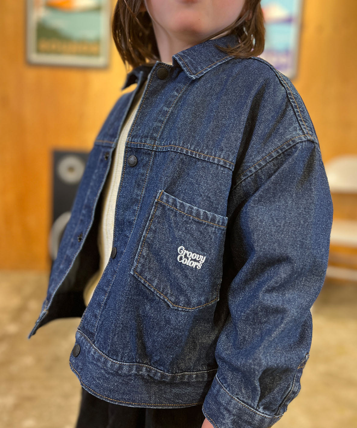 8oz Denim BUDDY Wide Jacket