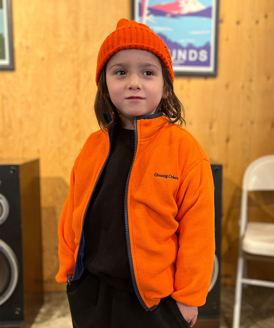 Micro Fleece Reversible Zip-up Jacket