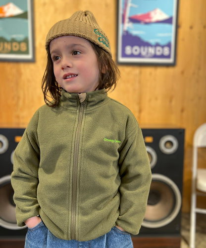 Micro Fleece Reversible Zip-up Jacket