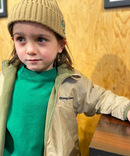 Micro Fleece Reversible Zip-up Jacket