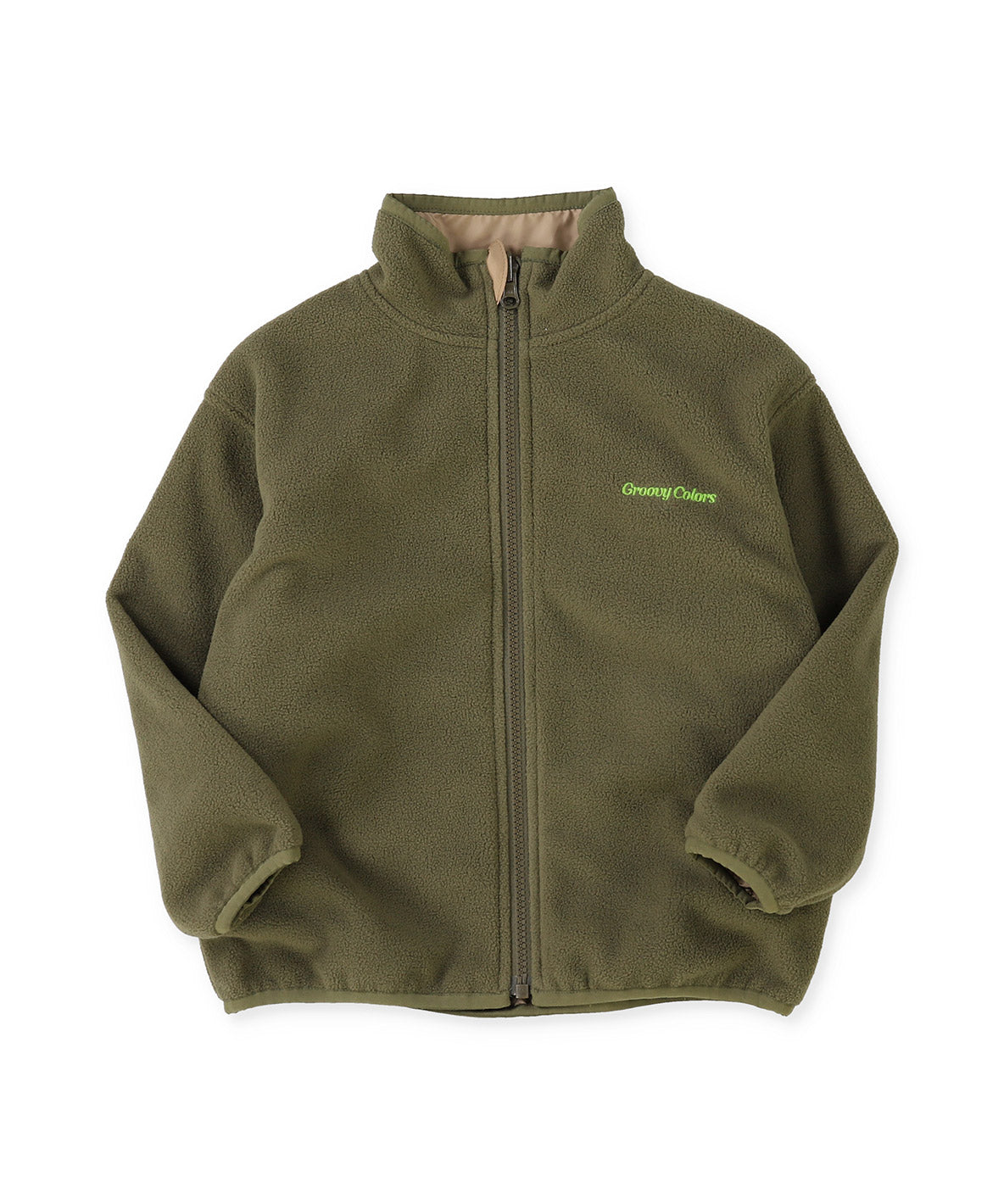 Micro Fleece Reversible Zip-up Jacket