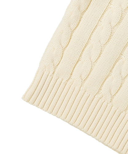 GROOVY Crewneck Cable Knit