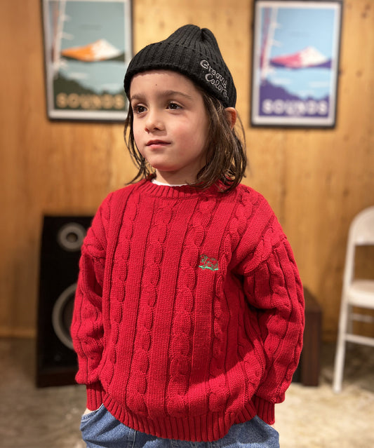 GROOVY Crewneck Cable Knit