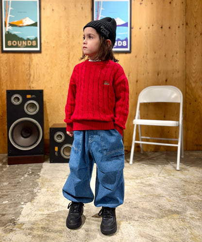 GROOVY Crewneck Cable Knit