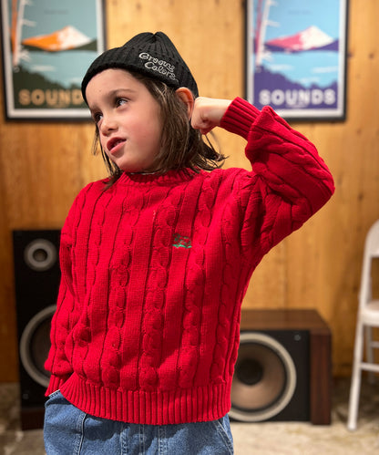 GROOVY Crewneck Cable Knit