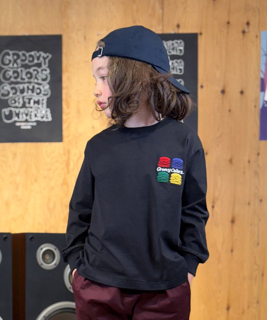 GROOVY BURGERS Long Sleeve Tee