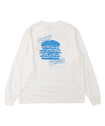 GROOVY BURGERS Long Sleeve Tee(MENS)