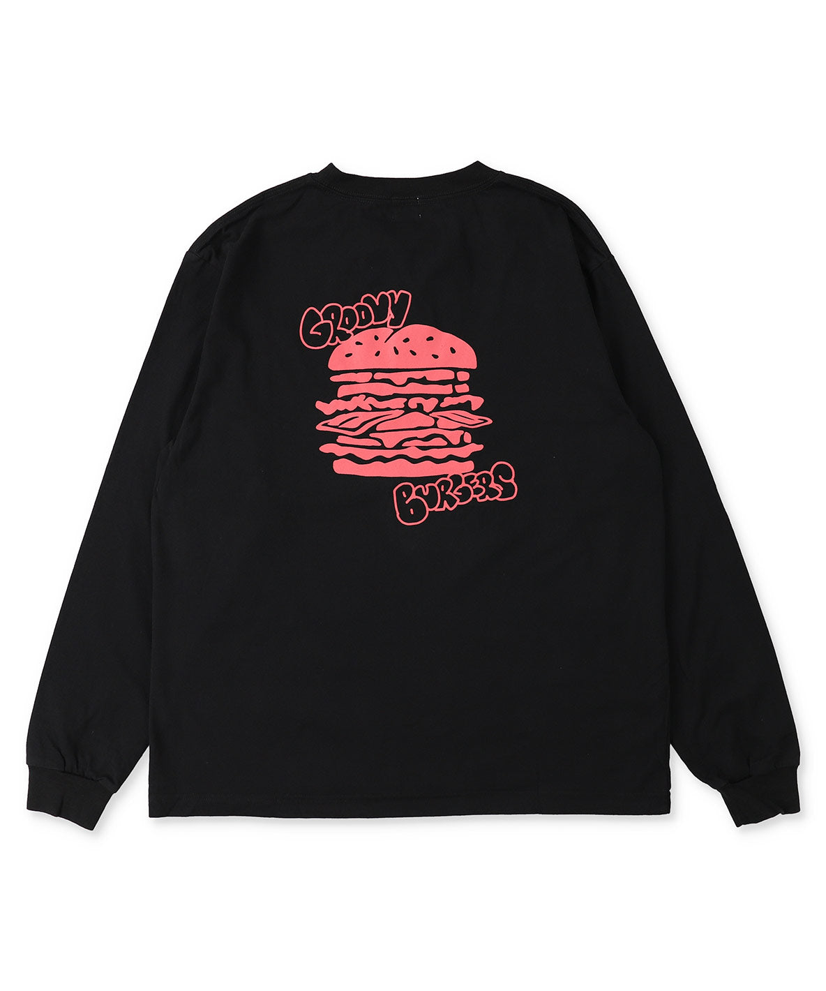 GROOVY BURGERS Long Sleeve Tee(MENS)