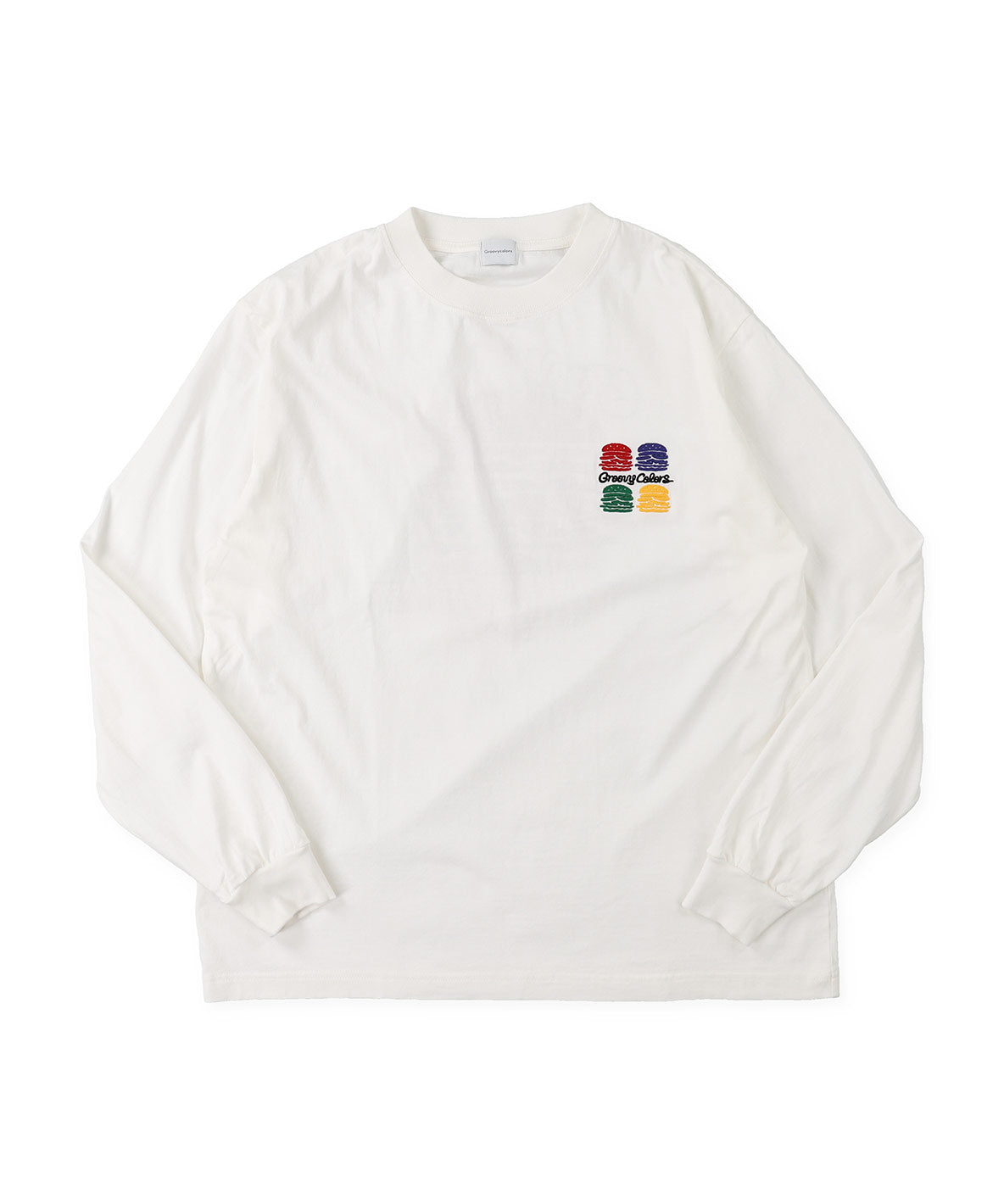 GROOVY BURGERS Long Sleeve Tee(MENS)