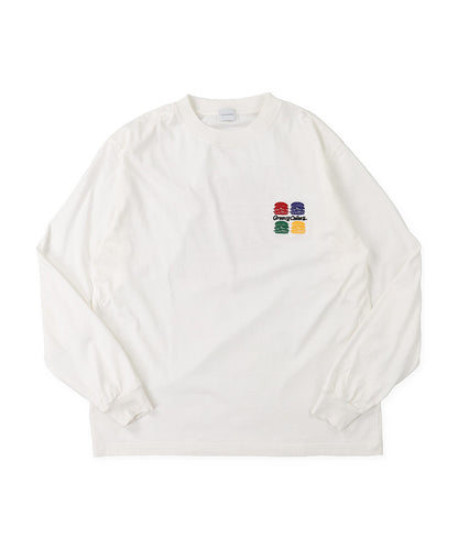 GROOVY BURGERS Long Sleeve Tee(MENS)