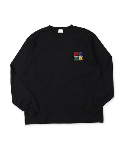 GROOVY BURGERS Long Sleeve Tee(MENS)