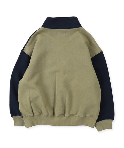 Crazy Coloring Half Zip Sweatshirt