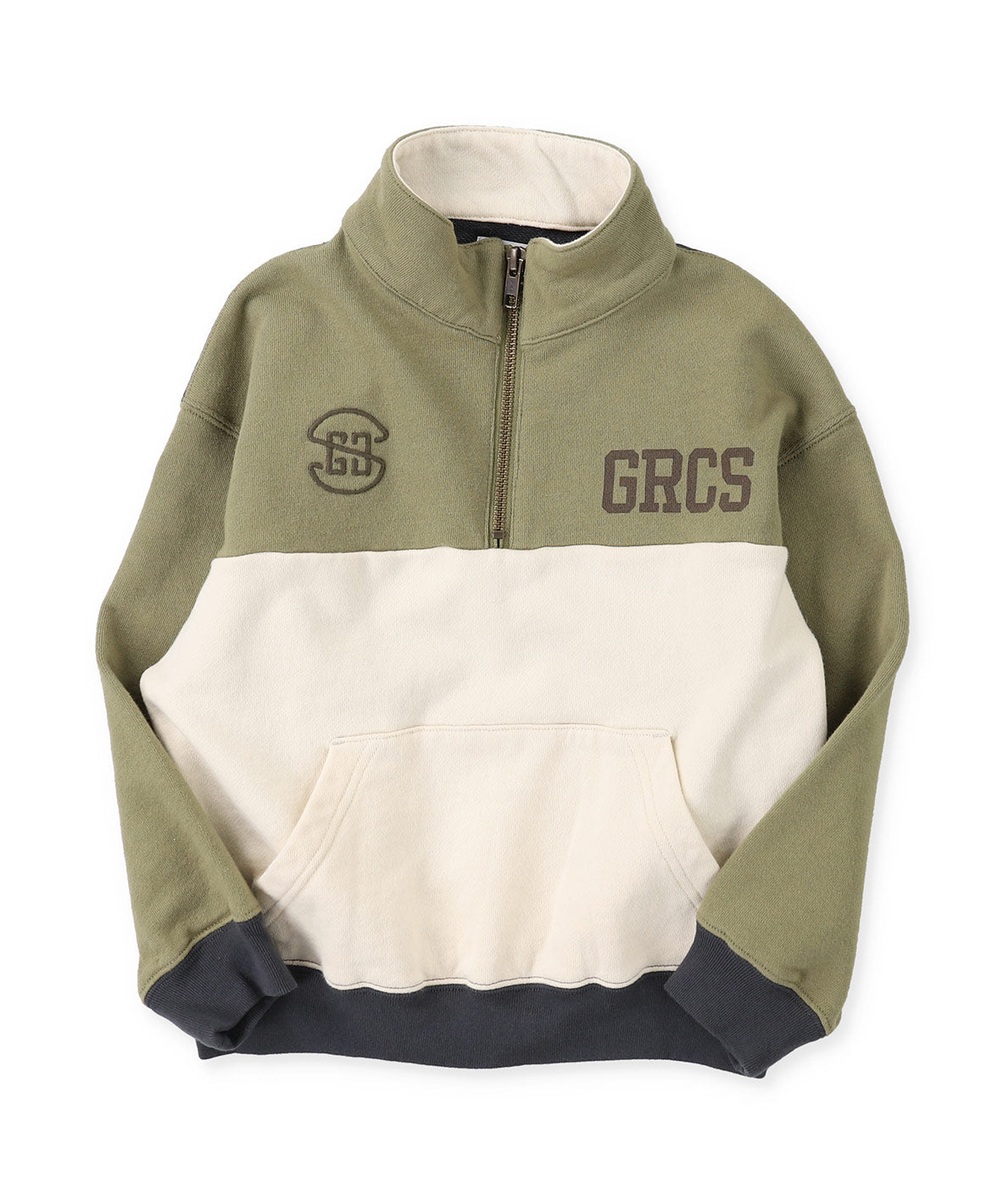 Crazy Coloring Half Zip Sweatshirt