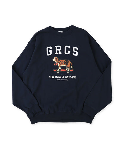 BASIC SKATE DOG Sweatshirt(MENS)