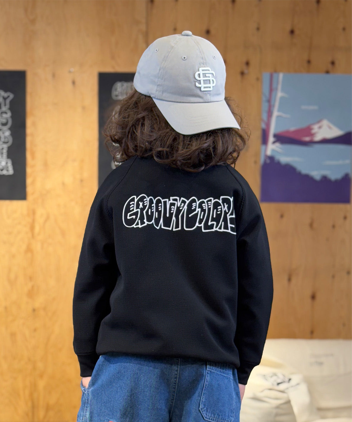 PTT Waffle V-neck Pullover