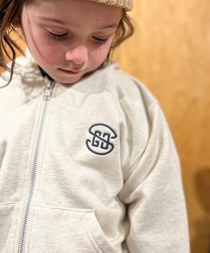 GROOVY COLORS Zip-up Sweat Hoodie