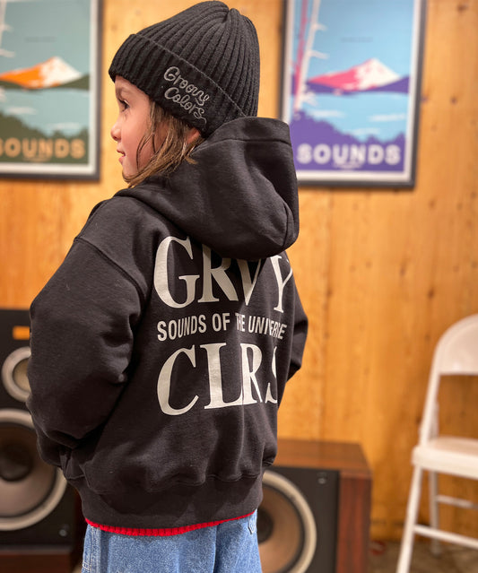 GROOVY COLORS Zip-up Sweat Hoodie