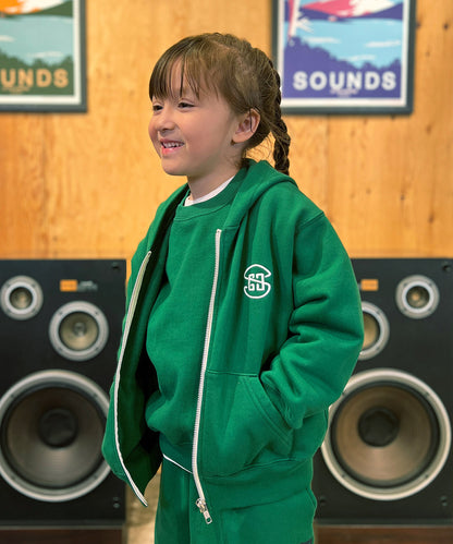 GROOVY COLORS Zip-up Sweat Hoodie