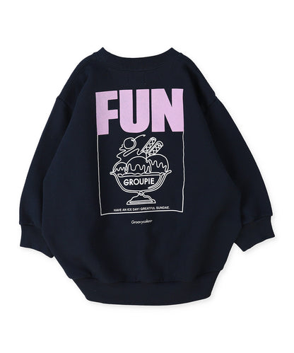 SUNDAE Cocoon Silhouette Sweatshirt