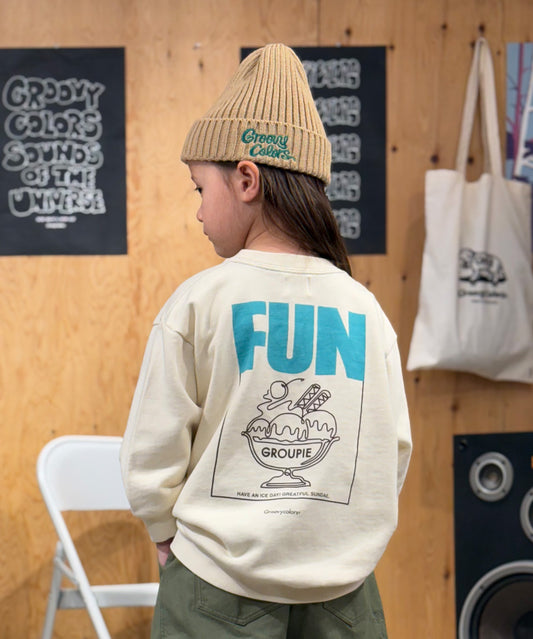 SUNDAE Cocoon Silhouette Sweatshirt